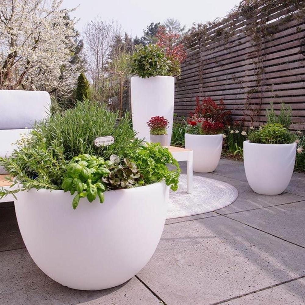 Thumbnail - 8 seasons design, Blumentopf, Shining Curvy Pot (59 cm)
