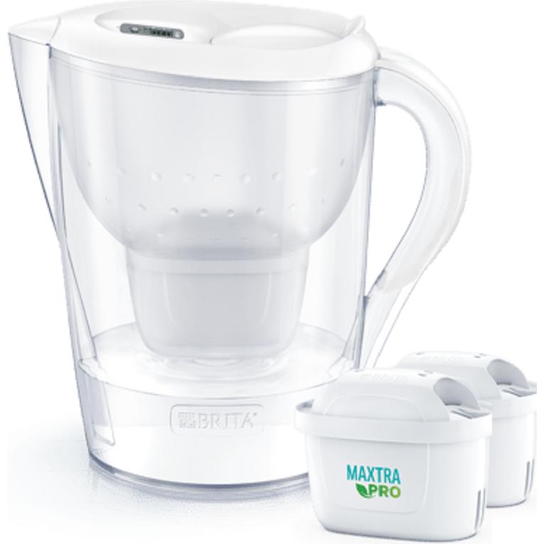 Thumbnail - Brita Marella XL inkl. 2 MX PRO, Wasserfilter, Weiss