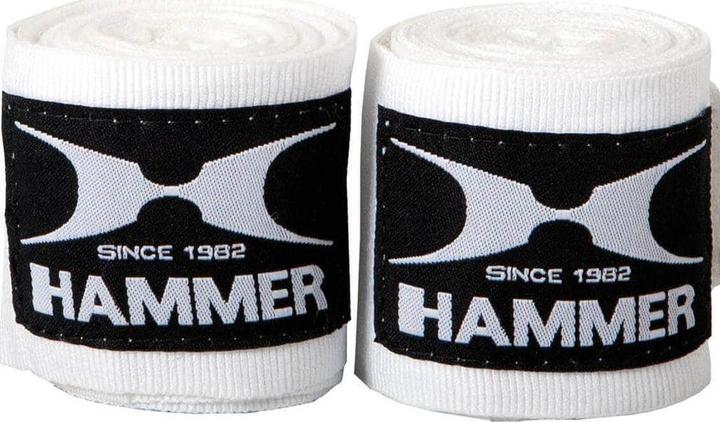 Hammer Fitness Bende da boxe, elastiche, 4,5 m - nero