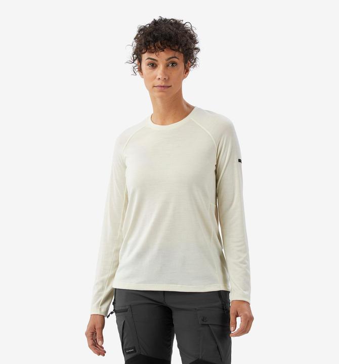 Forclaz Merinoshirt Damen langarm - Merino Resist ungefärbt (XL)