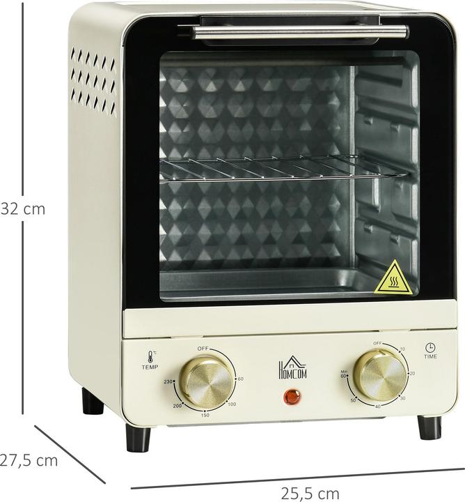 Immagine prodotto Homcom Minibackofen 15L