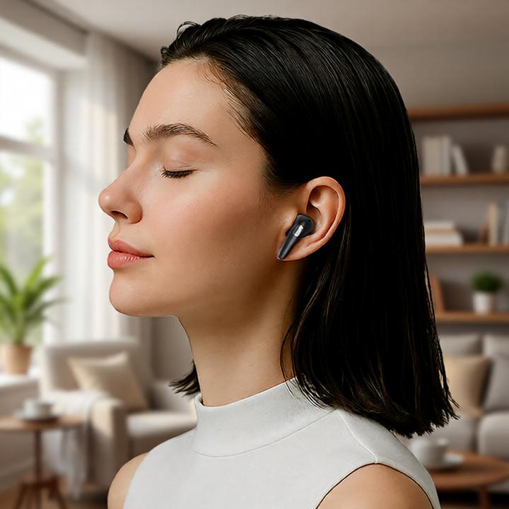 Actual product image Acefast Słuchawki Słuchawki bezprzewodowe W3 dokanałowe ANC TWS - białe (ANC, 10 h, Wireless)