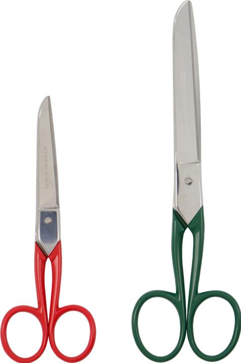 Actual product image House Doctor Scissors, HDScissors, RedGreen (23 cm)
