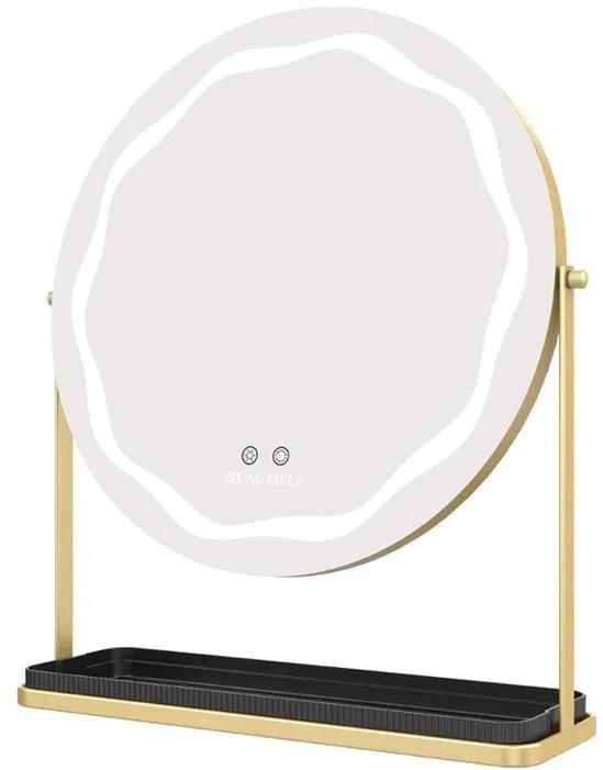 Productafbeelding Beautifly Ronde LED make-up spiegel