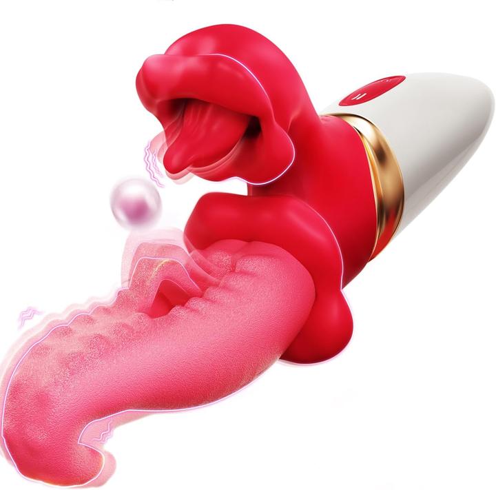 Produktbild Gobeken Vibrator mit Klitorisstimulation, 7 Modi