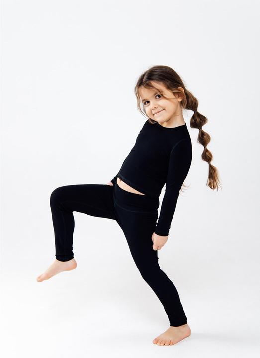 Actual product image Hebe Yoga-Leggings mit gerippter Struktur (110)