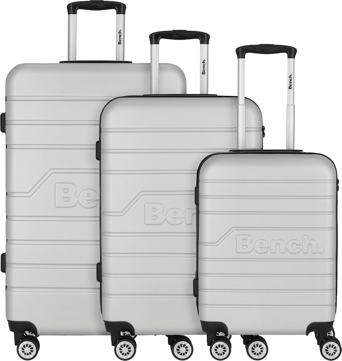 Bench Seattle 4 Rollen Kofferset 3-teilig (185 l, XL (ab 115l))