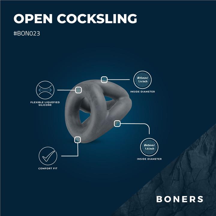 Produktbild Boners Open Cocksling (5 cm)