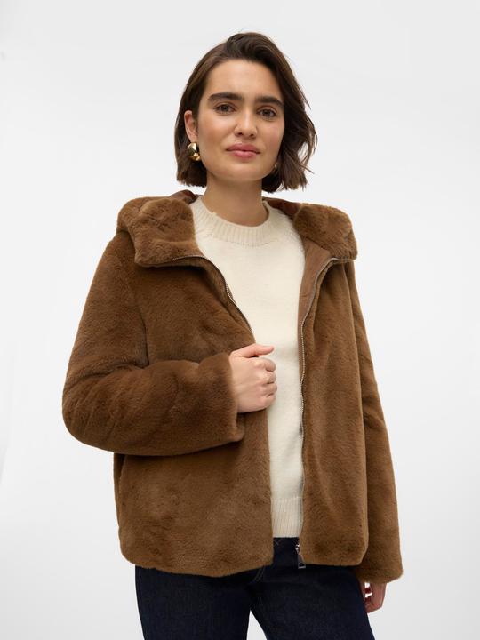 Produktbild Vero Moda VMSONJAHOODIE Jacke Kunstfell Jacke (M)