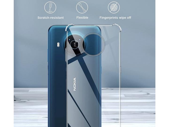 Produktbild Screenguard Nokia X20 Hülle Crystal Soft Airbag Bumper (Nokia X20)