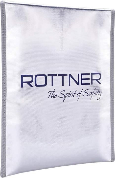 Rottner Fireproof Document Wallet A4 Size Velcro (A4)