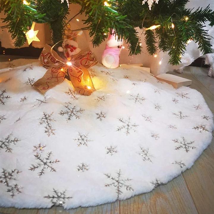 Produktbild Hermex Weihnachtsbaumdecke Christbaum-Rock Baumrock-Matte Tannenbaum-Teppich