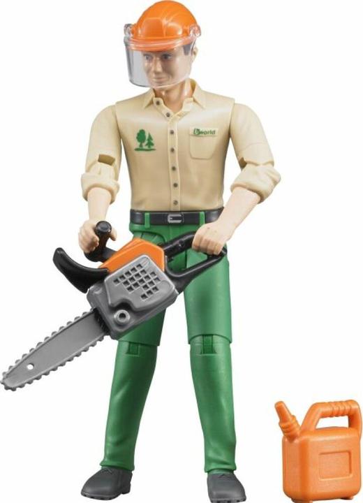 Actual product image Bruder Forestry workers with accessories