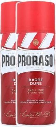 Actual product image Proraso Red Line Shaving Foam Nourishing Sandalwood 300ml (400 ml, Shaving gel)