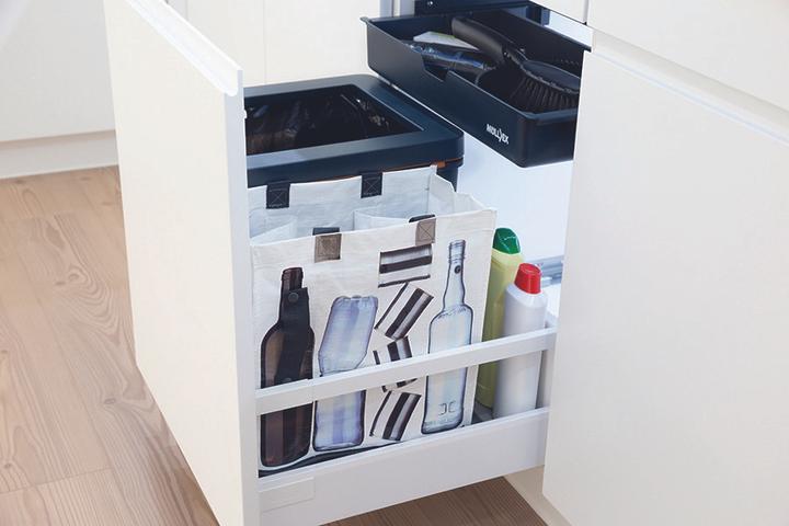 Produktbild Müllex Abfall-Einsatzsystem ZK-BOXX55/60 City für BLUM Tandembox