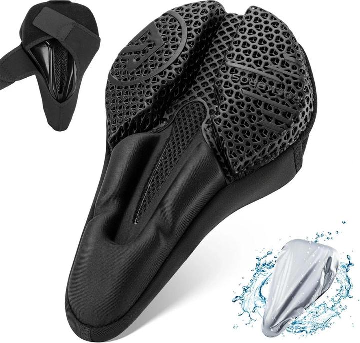 Actual product image Rockbros 3D printed saddle cover
