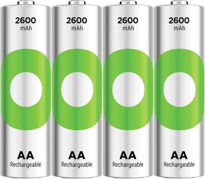 Produktbild GP Batteries ReCyko (4 Stk., AA, 2600 mAh)