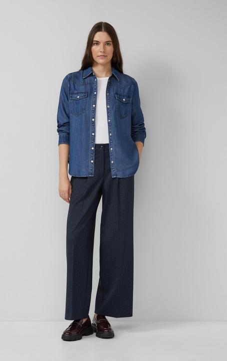 Immagine prodotto s.Oliver Bluse Denimshirt mit seidigem Touch (34)