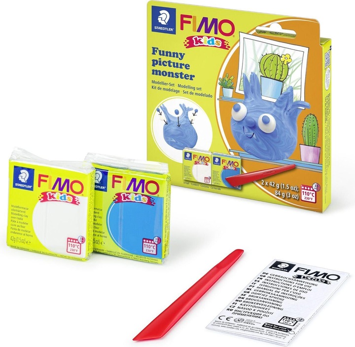 Immagine prodotto Magni Set di modellazione FIMO per bambini Divertente immagine di un mostro
