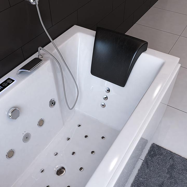 Image du produit Home Deluxe Baignoire à hydromassage avec LED de luminothérapie BLUE DIVE PURE M - 180x90cm (90 cm, 180 cm)