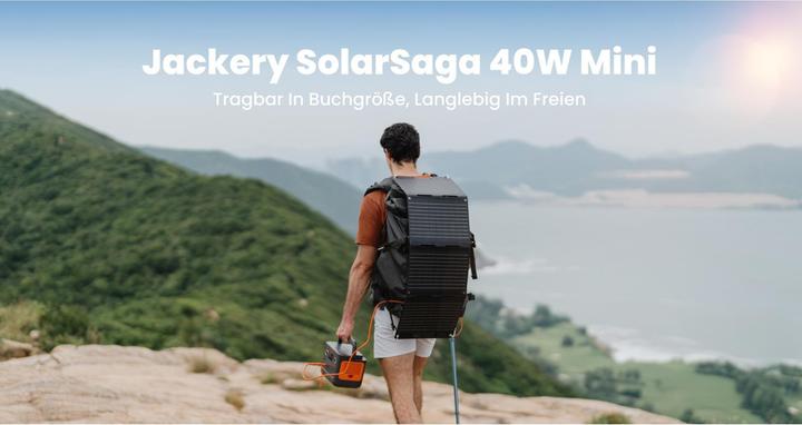 Actual product image Jackery Solar Saga (40 W, 1.20 kg)
