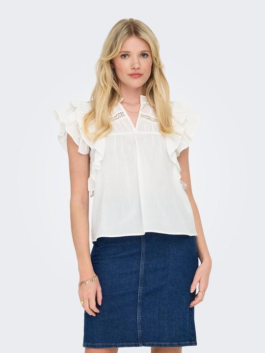 Produktbild Only Onlsunny Life Capsl Frill Top Wvn Noos (XS)