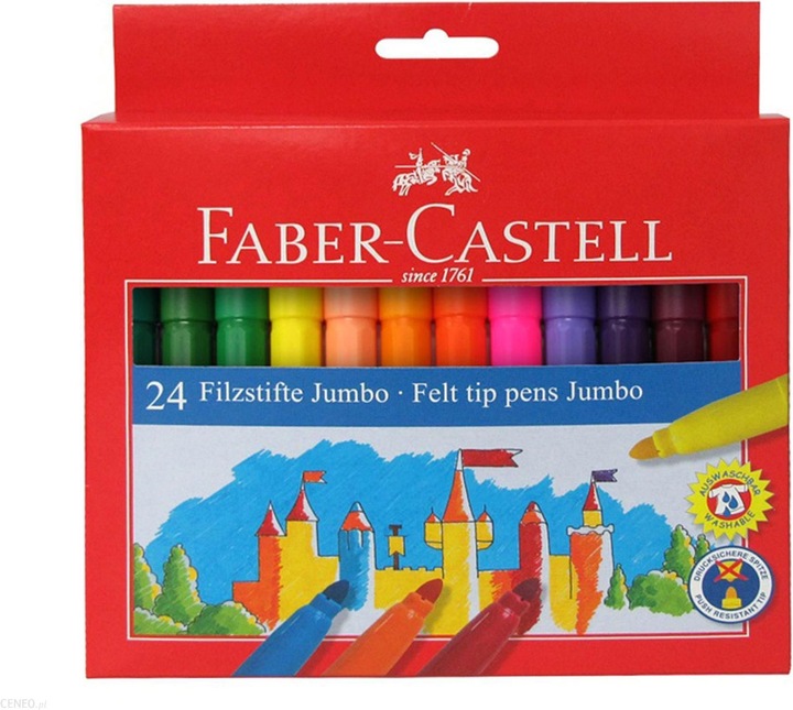 Immagine prodotto Faber-Castell 8591272000703 Evidenziatore (Ordinati, 3 mm, 24 x)
