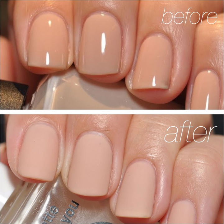 Produktbild Essie Top Coat matte about you - Matte Nagel-Überlack Transparent (Matte about you)