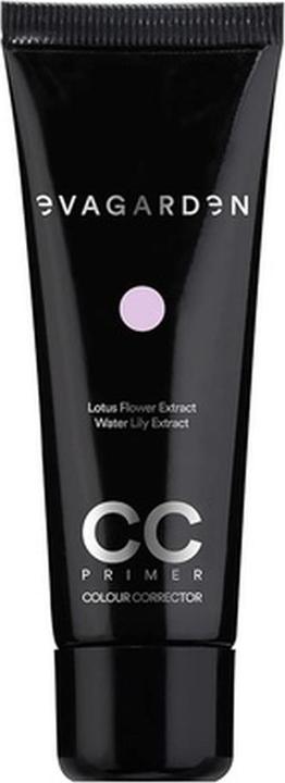 Evagarden CC Primer Concealer & Foundation 106 Lilac 25ml (Lila)