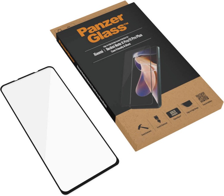 Actual product image PanzerGlass Standard (1 Piece, Xiaomi Redmi Note 11 Pro)
