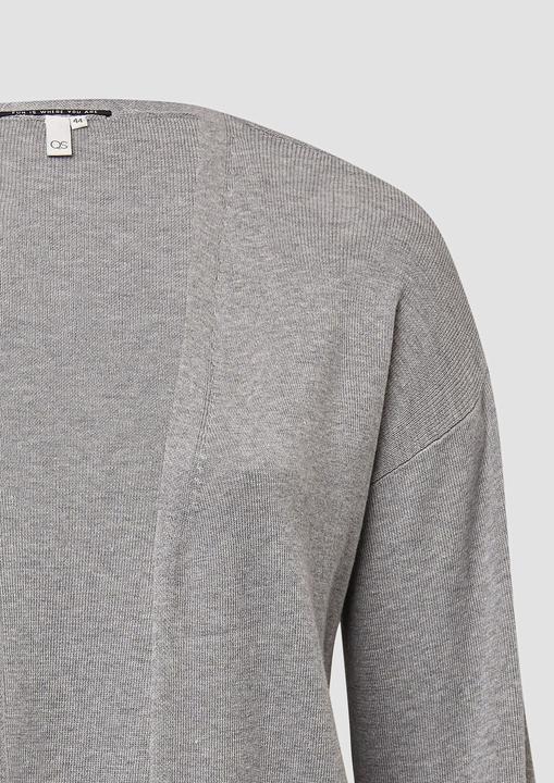 Image du produit S.Oliver Strickjacke Strickjacke mit überschnittener Schulter (44)