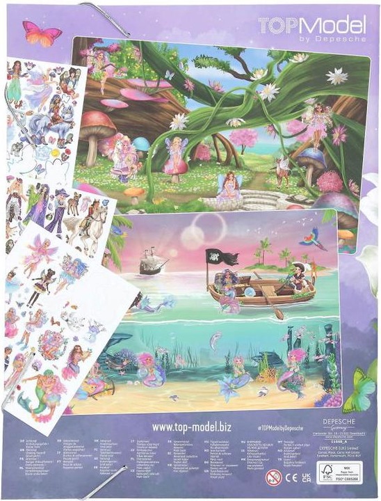 Produktbild Depesche TopModel Fantasy Stickerworld
