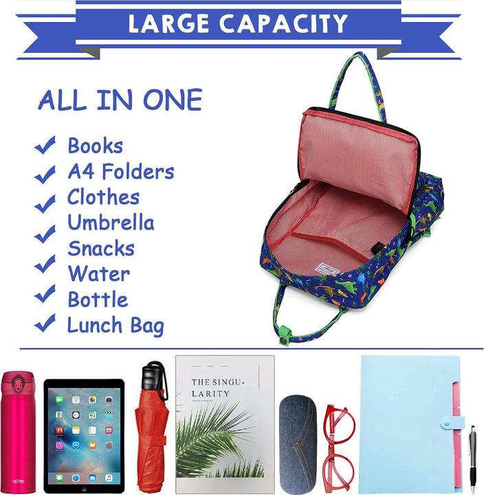 Produktbild Only-Bags.Store Kinderrucksack, Niedlich Wasserabweisend Vorschule Kinder Rucksack Kindergarten Kleinkind Rucksack