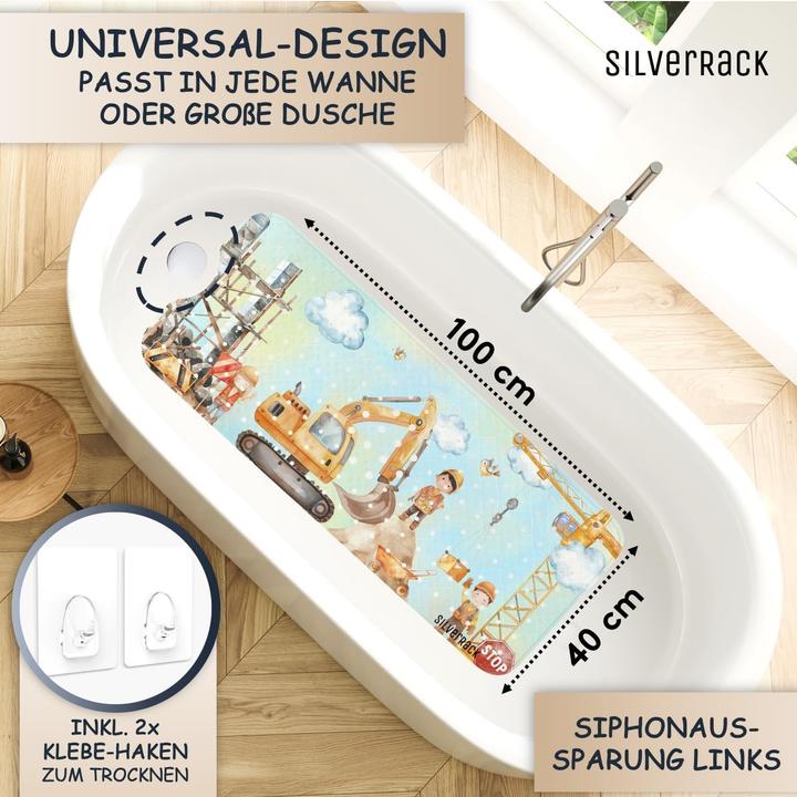 Produktbild Silverrack Rutschfeste Badewannenmatte für Kinder