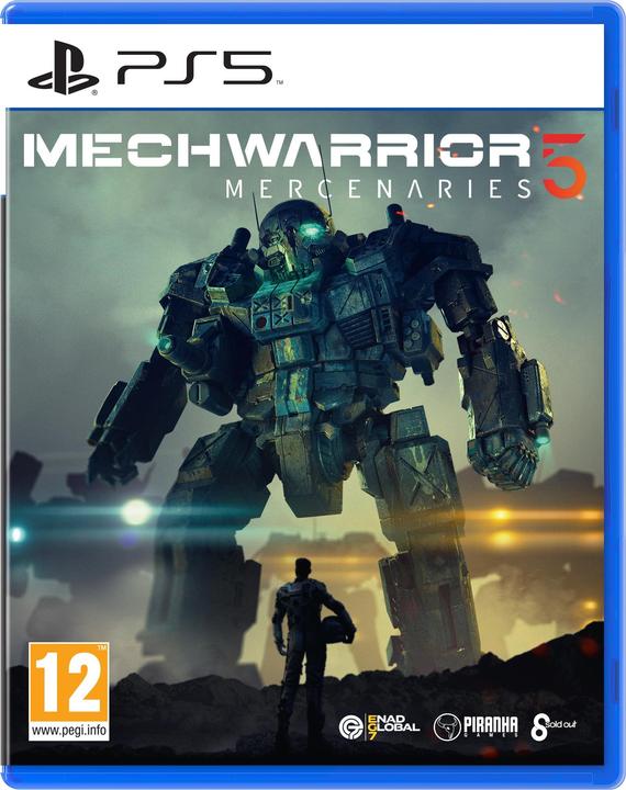 Actual product image Sold Out Piranha Games Mechwarrior 5 Mercenaries PS5 (PS5, EN)