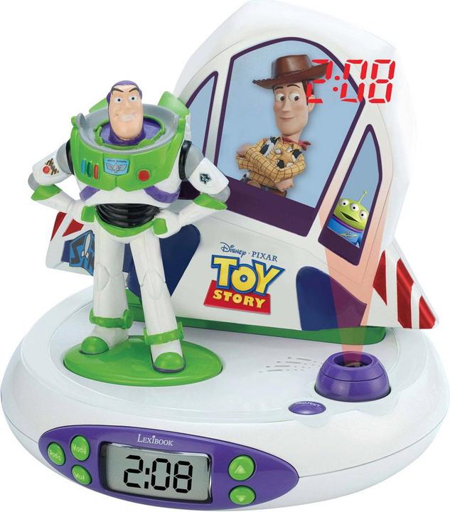 Actual product image Lexibook Disney Toy Story Projector clock with sounds