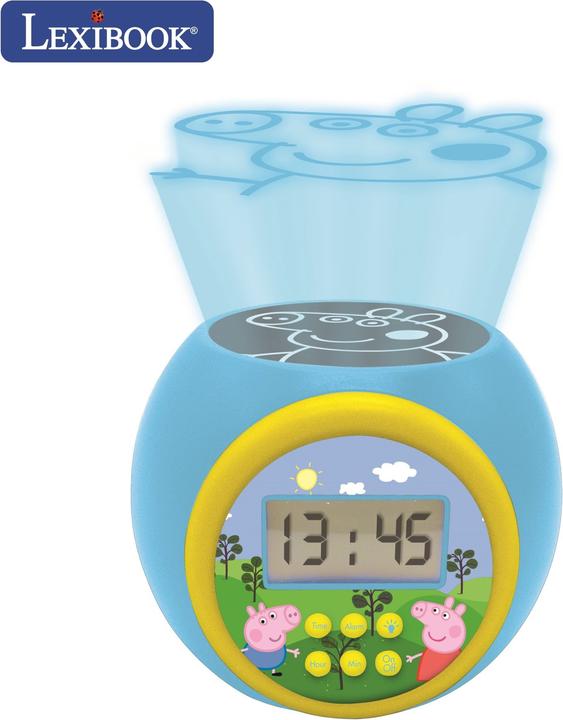 Produktbild Lexibook Peppa Pig Projector Alarm Clock with Timer