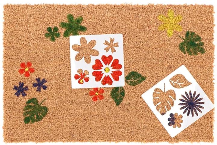 Produktbild Esschert Design Fussmatte Blumen 40 cm x 60 cm (60 x 40 x 1.5 cm)