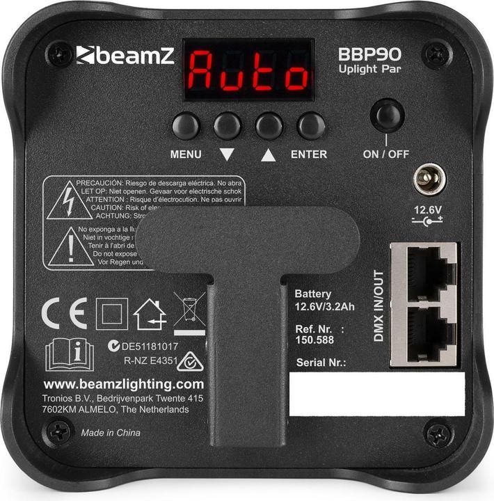 Produktbild BeamZ BBP90 Uplight Par (4 W, LED)