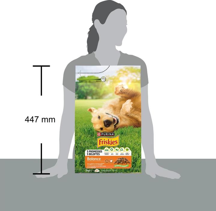 Actual product image Friskies Balance (Adult, 3 pcs., 3000 g)