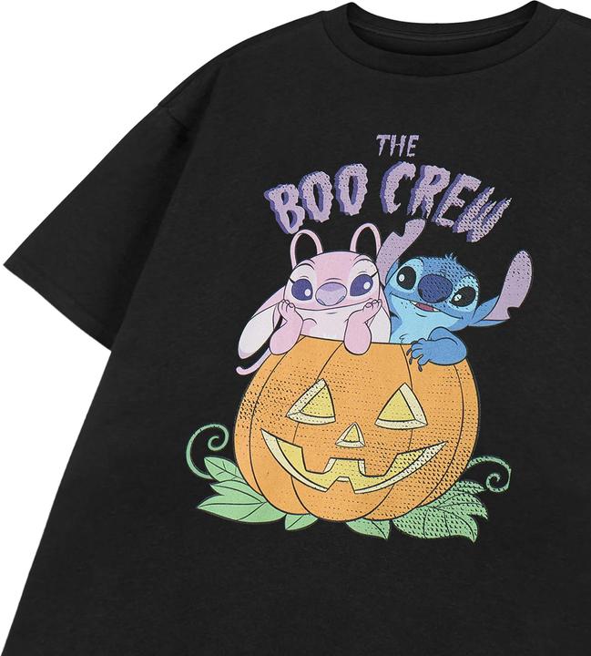 Immagine prodotto Lilo & Stitch Boo Crew Maglietta Maniche Corte Ragazze (128)