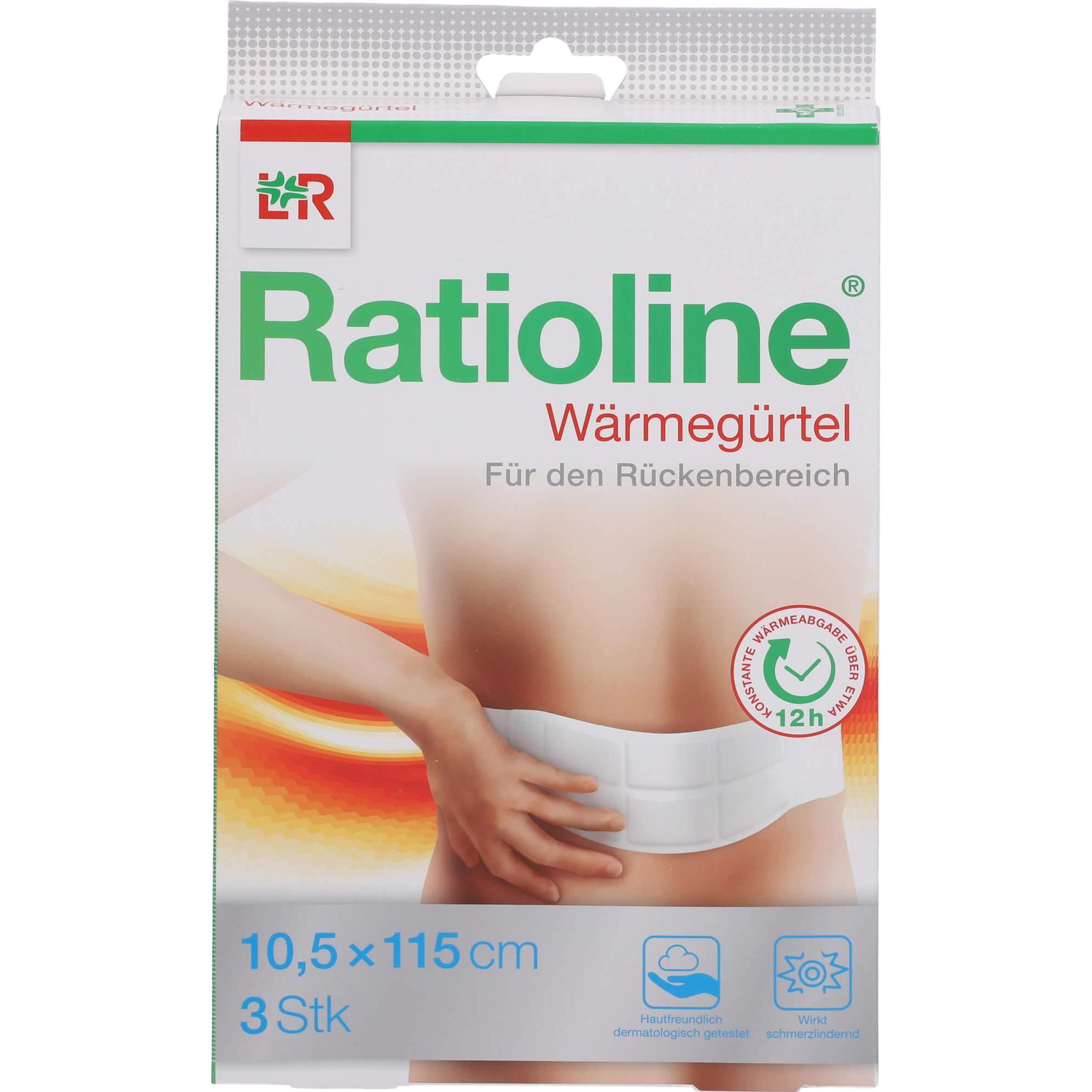 Lohmann & Rauscher, Bandage, Ratioline Waermeg10.5x115, 3 St PFL