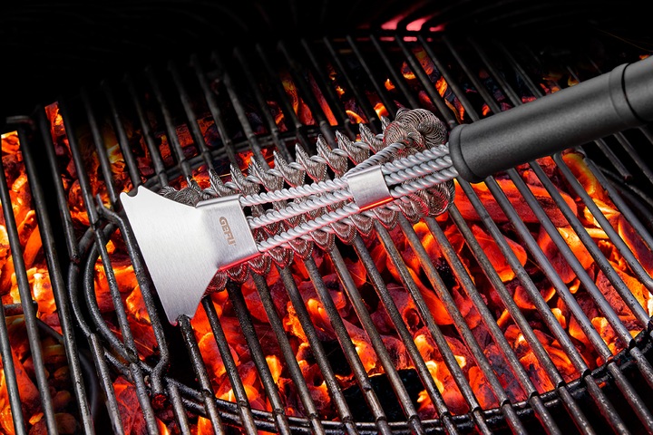Actual product image GEFU Grill brush BBQ, bristle-free (44 cm)