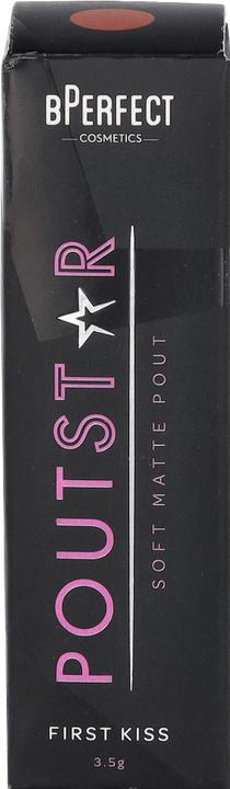 Produktbild BPerfect Cosmetics BPerfect Poutstar Soft Matte Lipstick - First Kiss, 30 g (First Kiss)