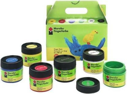 Actual product image Marabu Kids Finger Colours (600 ml)