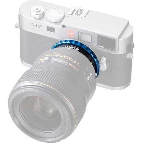 Thumbnail - Novoflex Adapter Nikon Objektive an Leica M Bajonett, Objektivadapter, Blau, Schwarz