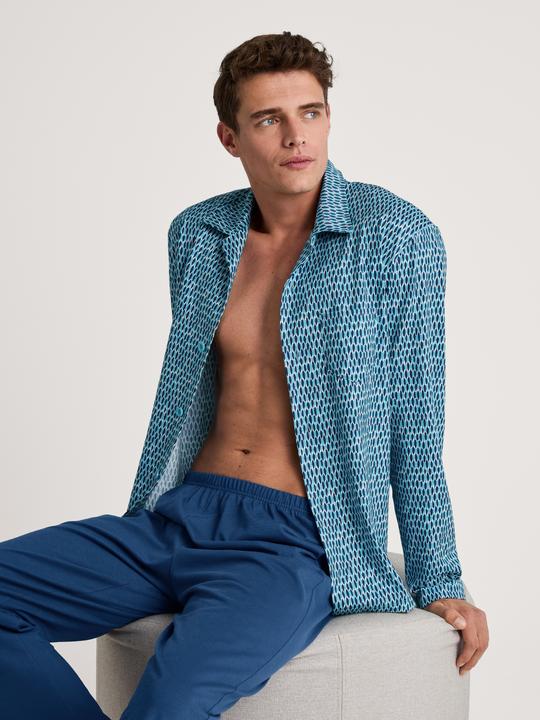 Image du produit Calida Relax Imprint Pyjama, durchgeknöpft (S)