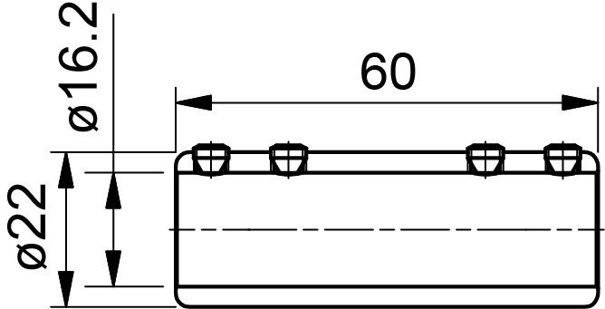 Actual product image Pauli+Sohn Adapter for stabilization bars