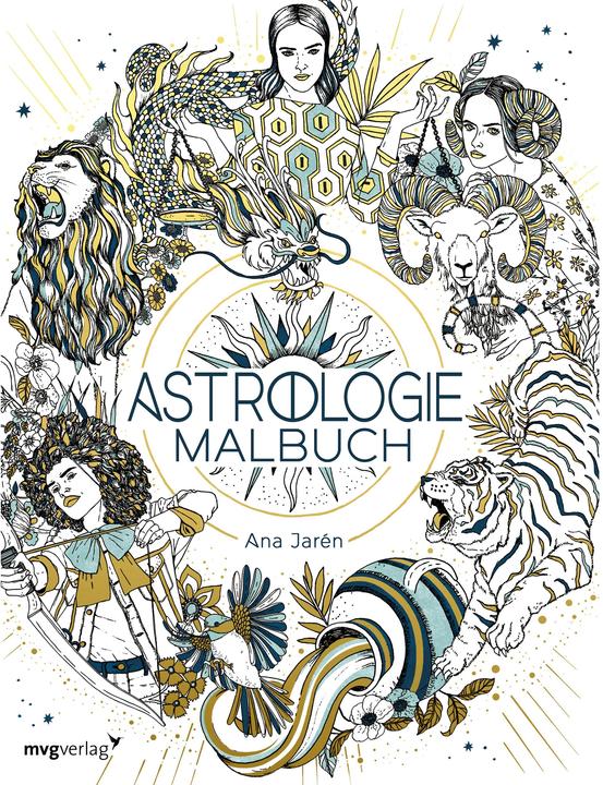 Produktbild Astrologie-Malbuch