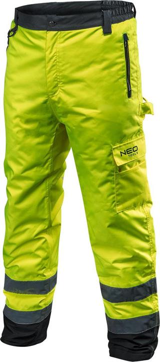 Produktbild Neo Warnschutz-Arbeitshose wattiert gelb Grösse XL (XL, XL)